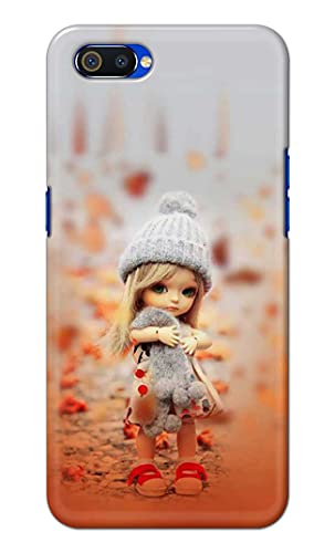Image of PRINTFIDAA Doll Cute Girl Amazing Beauty Little Kid Child Playing Hard Back Cover for Realme C2 / Oppo A1K, RMX1941, CPH1923 Back Cover -(P6) KAT1001
