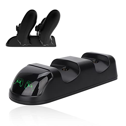 Carregador do controlador compatível com PS4, PS4 Slim, PS4 PRO Controller, estação de carregamento