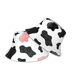 Black and White Cow Print Pink