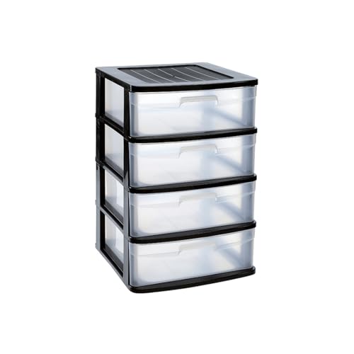 Commode de sol 4 tiroirs DRW pour optimiser l'espace et ranger les petits objets - 2