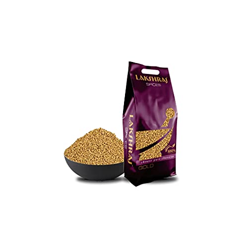 Image of LAKSHRAJ SPICES Fenugreek Seeds - 1 Kg | Methi