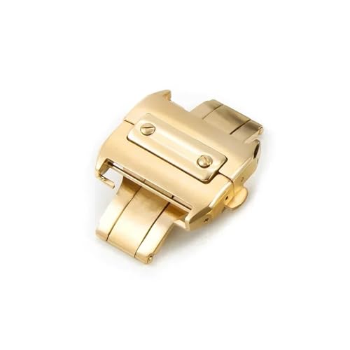 Bracelet montre en cuir authentique anti irritation avec sa boucle acier inoxydable solide