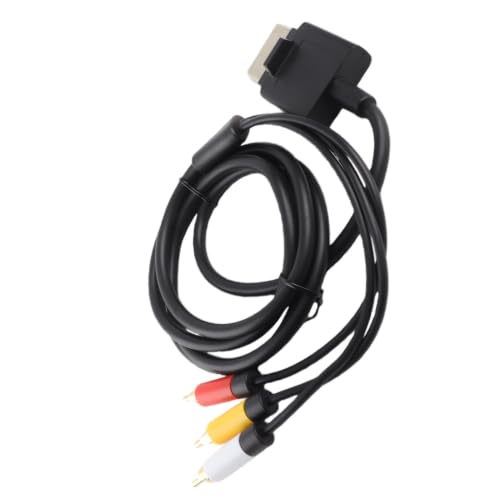Cable Xbox 360 Slim de componentes de repuesto con audio óptico 5
