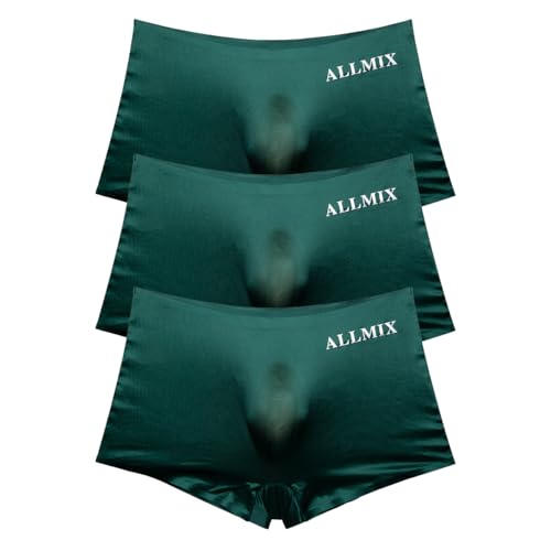 3Pcs Low Waist Underwear Set For men Seamless Sexy Thongs Ice Silk Briefs for Sports Travel Casual Seay HomeWear