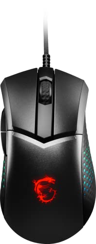 CLUTCH GM51 LIGHTWEIGHT - Mouse Gaming, Sesore Ottico PixArt PAW-3395, Peso 75g, 8000 Hz, USB, Design erogonomico, NVIDIA Reflex Analyzer - Mouse gaming - Immagine 1