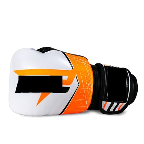 ボクシンググローブ トレーニング・格闘技・試合用ボクシンググローブ フィットネス エクササイズ 武道(Orange)