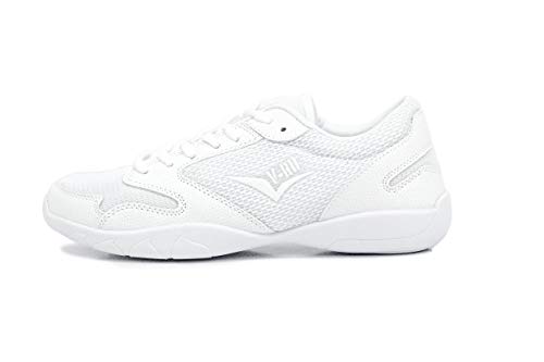 Image of No Limit Adult VRO Low Top Cheer Shoe, White, Size 9.5