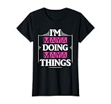 Lustige Maya Namen Shirts für Damen