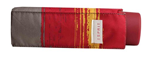 Preisvergleich Produktbild ESPRIT Petito Flashstripe red 50613 Rot gestreift Regenschirm Taschenschirm Schirm