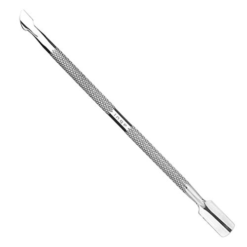 Inge Cuticle Pusher Tool Professional Stainless Steel Nail Scraper & Cuticle Remover Double-Sided Cuticle Tool for Gel Nail Removal & Cleaning Durable Manicure Tool for Home & Salon Use