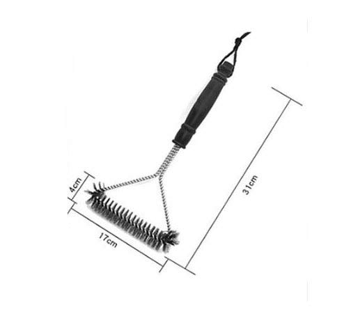 WOIWO 1PCS Kitchen Accessories BBQ Grill Cleaning Brush Stainless Steel Cooking Tools BBQ Brush Oven Brush Mutton String Oven Brush image 3
