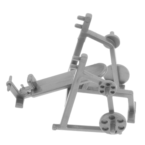 HAWILLOSCH Miniature Sports Model DIY Kit Toy House Decor Office Decor for Men Sand Table Accessory Mini Fitness Equipment Models
