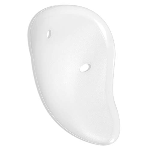 EliteTek Athletic Cup Groin Protector Adult &Youth Athletic Supporters for Men - Flex Cup (1, Large) White