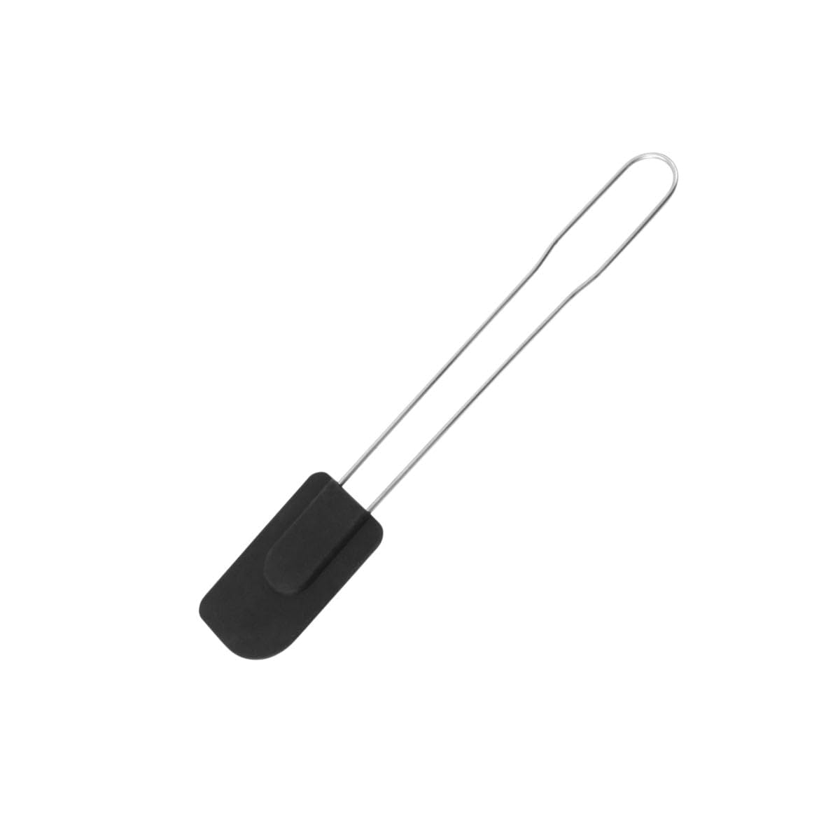 FMprofessional Dough Scraper, Stainless Steel, Black/Silver, Approx. 28 cm