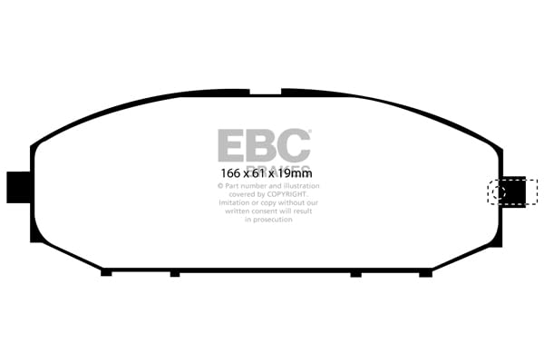 DP51280NDX EBC Klocki hamulcowe BLUESTUFF NDX Brakes do Nissan Patrol Y61
