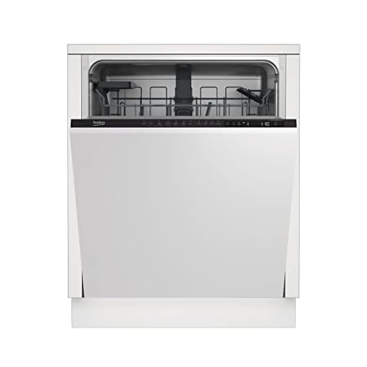 Beko DIN26410 Lavavajillas de encastre, 14 cubiertos, A+ , ancho 60cm, Pantalla LCD, 6 programas, motor inverter ProSmart
