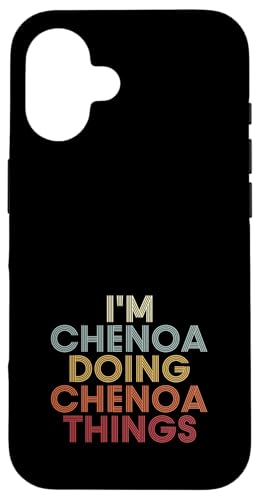 Chenoa Name Chenoa Personalized Name First Given �X�}�z�P�[�X iPhone 16 �p