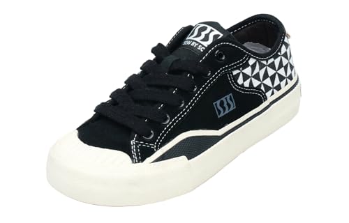 Image of Skateboard Shoes for Men Leather Low Top Pro Skateboarding Training Casual Sneakers