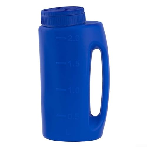 Design elegante e portatile per un'efficace distribuzione di ghiaccio e fertilizzanti da giardino, funzionalità intuitiva (blu)