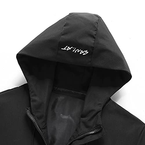 Men's Track Jackets Tactical Jacket Winter Jacket Lightweight Water Resistant Coats Outwear Windbreaker Rain Jacket(Khaki,Xxl) #TOP2