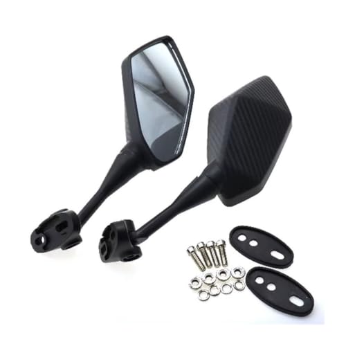 Rétroviseur moto noir et carbone pour CBR600RR et CBR1000RR
