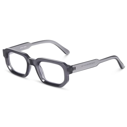 Image of Peter Jones I Zero Power Blue Cut Computer Glasses I Gaming Glasses I UV Protected & Blocks Harmful Rays I Men & Women I Medium Broad Style I AG3887