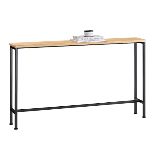 SoBuy Table Console Table d'appoint Bout de canapé Table d’entrée Cadre et 4 Pieds en Fer -...