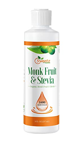 G-Sweetz Monk Fruit & Stevia Liquid Sweetener Drops