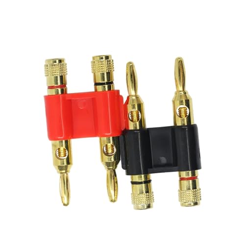 Conectores de Cable de 4 mm para Equipos de Audio y Sondas de Multímetro con Cabezal Linterna 7