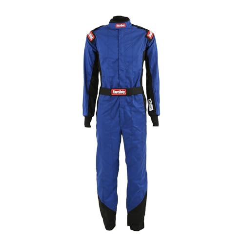 RaceQuip® 130923RQP Chevron-1 Driving Suit - SFI 3.2A/1 - Blue