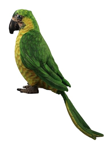 Image of Tickles Cute Parrot Soft Stuffed Plush Bird Toy for Kids Boys & Girls Birthday Gifts (Size: 30 cm Color: Green & Yellow)