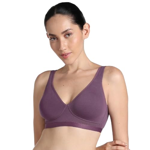 Image of WACOAL Women's Basics Essentials|Non-Padded|Non-Wired|Full Cup|Everyday Wear|Cotton Blend|T-Shirt Bra
