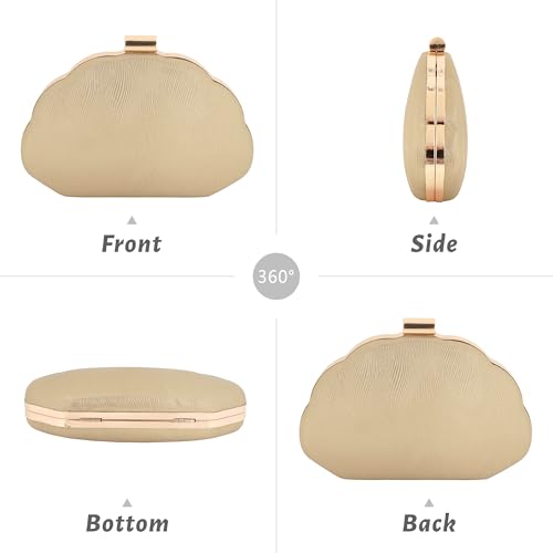 Image of Women Seashell Evening Bag Purse Mermaid Chain Strap Clutch Handbag Shoulder Bag | Seashell