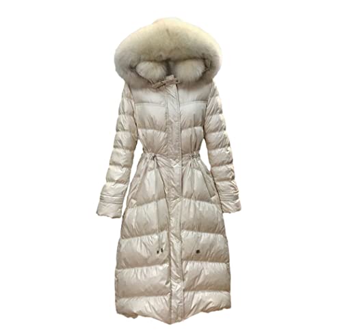 Manteau en duvet de canard haut de gamme avec sa capuche fourrure