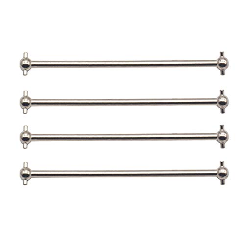 Sharegoo Metal 08029 Dogbones 89.5Mm Drive Shaft & 02033 Stub Wheel Axle Compatible With Redcat Volcano Epx/Pro Hsp Exceed 1/10 Rc Car Truck Replacement #TOP3