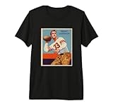 Bernie Masterson 1935 Vintage Football Card Style Retro Premium Tri-Blend T-Shirt