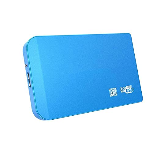 合金外付けハードドライブ2tb / 500gb / 320gb / 60gb、Usb3.0モバイルバックアップストレージ、PCデスクトップコンピューター、ノートブックコンピューター、Macbook、スマートテレビに適しています (500GB,Blue)