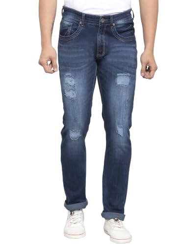 Image of Allen Cooper Blue Colored Jeans