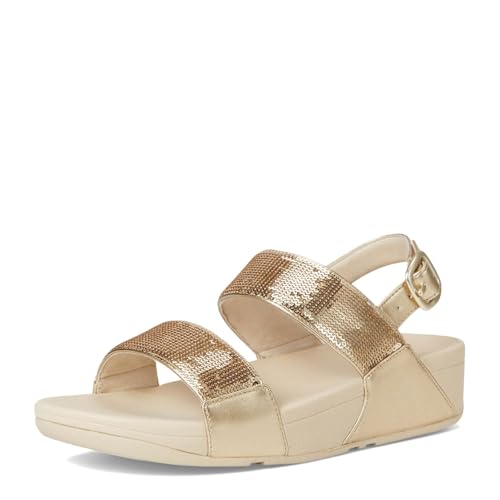 Image of FitFlop Women's, Lulu Sequin Slide Backstrap Sandal