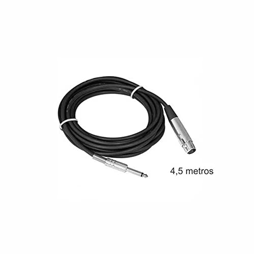 Microfone MXT M-1138 Prata Metal com Fio 3 Metros 541020