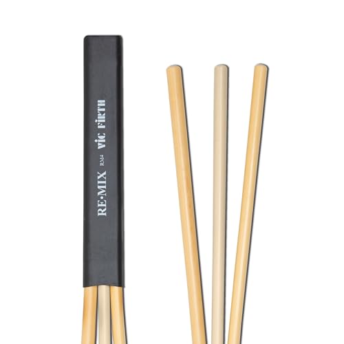 Vic Firth REMIX Brushes - Rattan Drumsticks (RM4)