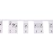 Produktbild L_shop Klavier Keyboard Stickers Notation Musik Noten Aufkleber E-Piano Tastaturaufkleber Tastaturleisten Notizleiste Noten Lernen für Kinder und Erwachsene - Piano Sticker,Kunststoffe,61 Schlüssel