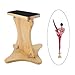Vaveren Wooden stability board, Nonslip Balance Board for Cheerleading, Ballet stretching, Home Gym Flexibility central stability Strength Equipment, space-saving Portable Exercise surface