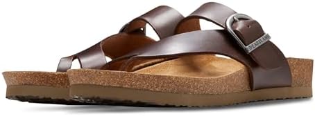 Eastland Women's Shauna Sandal, Dark Walnut, 7 | Image 2