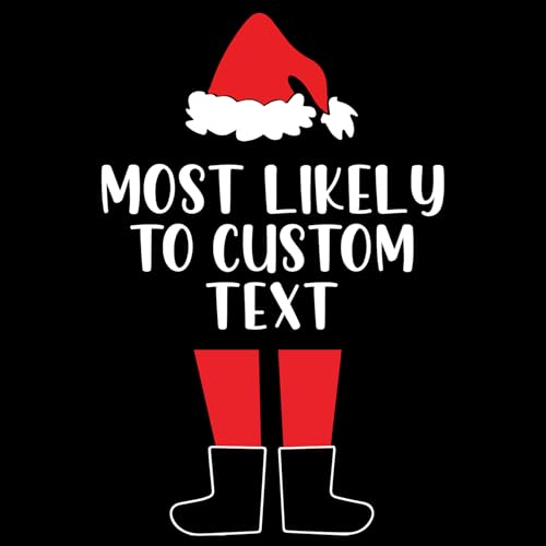 Funny ELF Most Likely to Shirt - Family Matching Outfits for Christmas Party & Holiday Photoshoot3