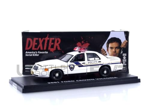 Modelo a escala 1/43 2001 Crown Victoria Police miniatura 1