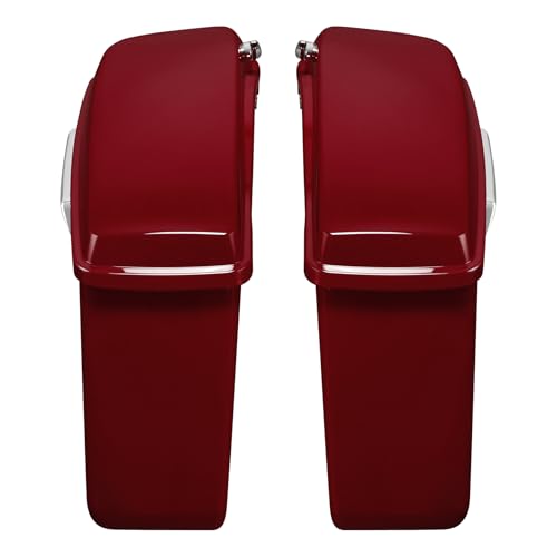 Alforjas rígidas para Harley Touring Billiard Red miniatura 7