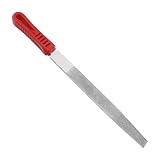 Utoolmart Diamond File 8 Inch Flat File Diamond Coated Plastic Handle Hand Tool for Grinding Polishi