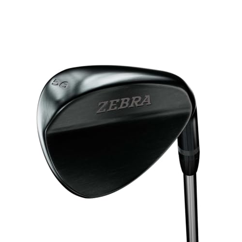 Zebra Golf NTG Satin Black Wedge Series - LH 52 - Steel - Standard