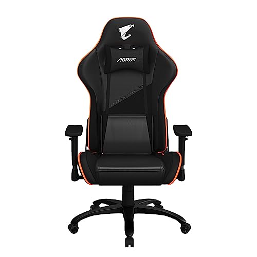 Gigabyte Silla Gamer AORUS AGC310 Negro/Naranja 150 KG